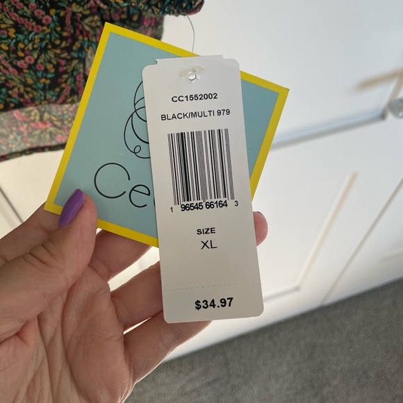 CeCe High Neck Blouse - Picture 9 of 10